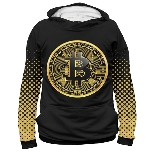 Bitcoin 3d Printed Cool Hoodies