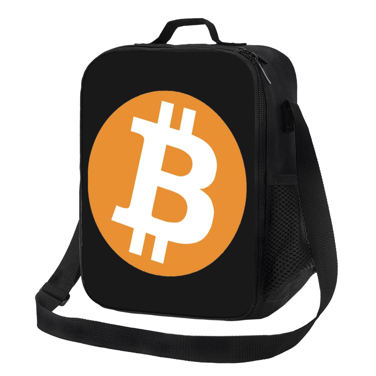Bitcoin Eats Dollar Thermal Insulated Lunch Bag