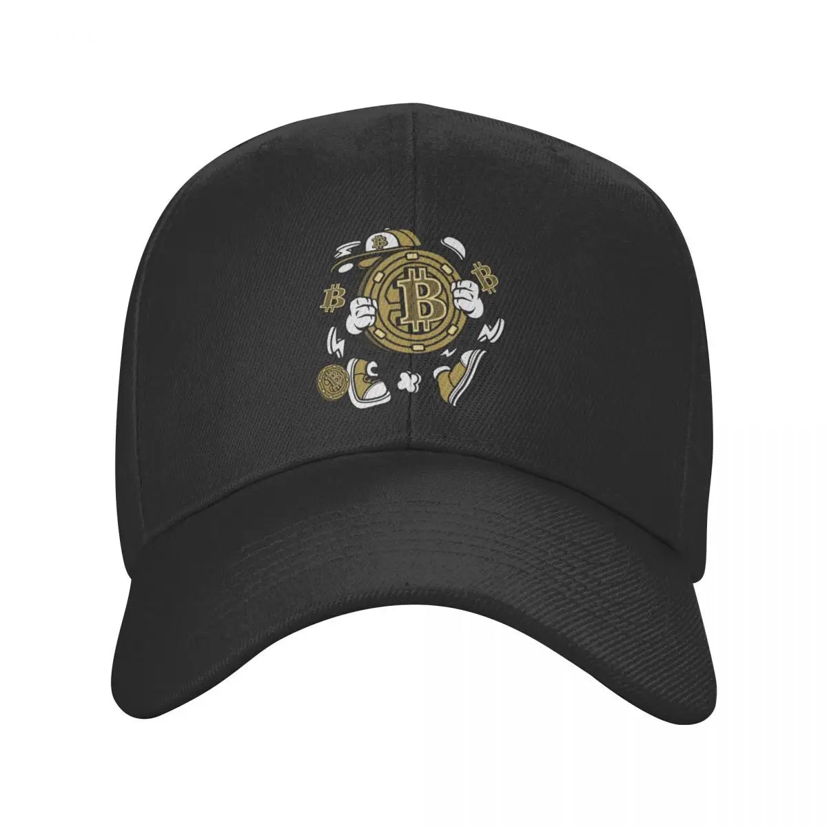 Bitcoin Eats Dollar Baseball Cap