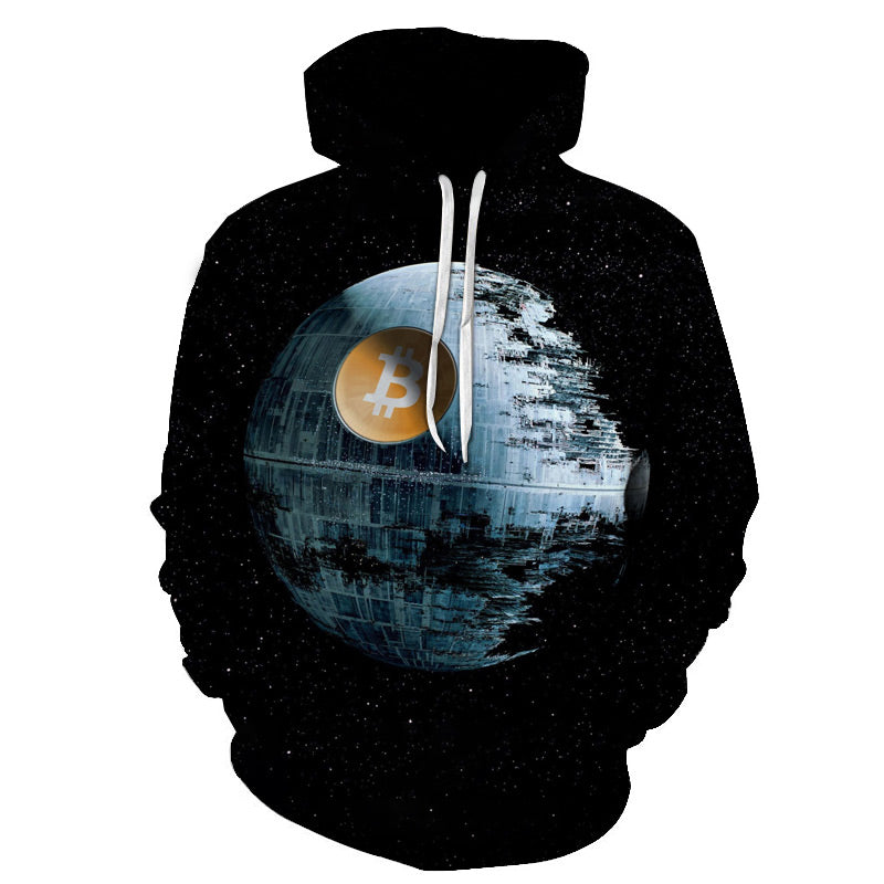 Bitcoin 3d Printed Cool Hoodies