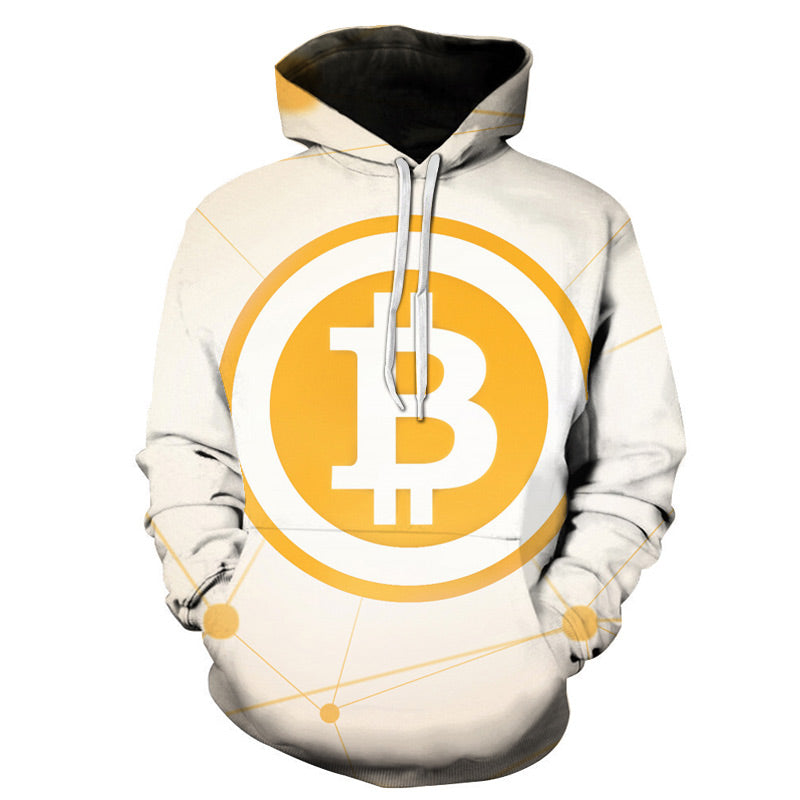 Bitcoin 3d Printed Cool Hoodies