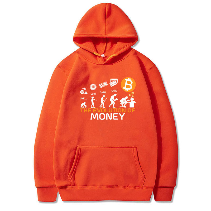 Bitcoin The Evolution of Money Oversized Hoodie