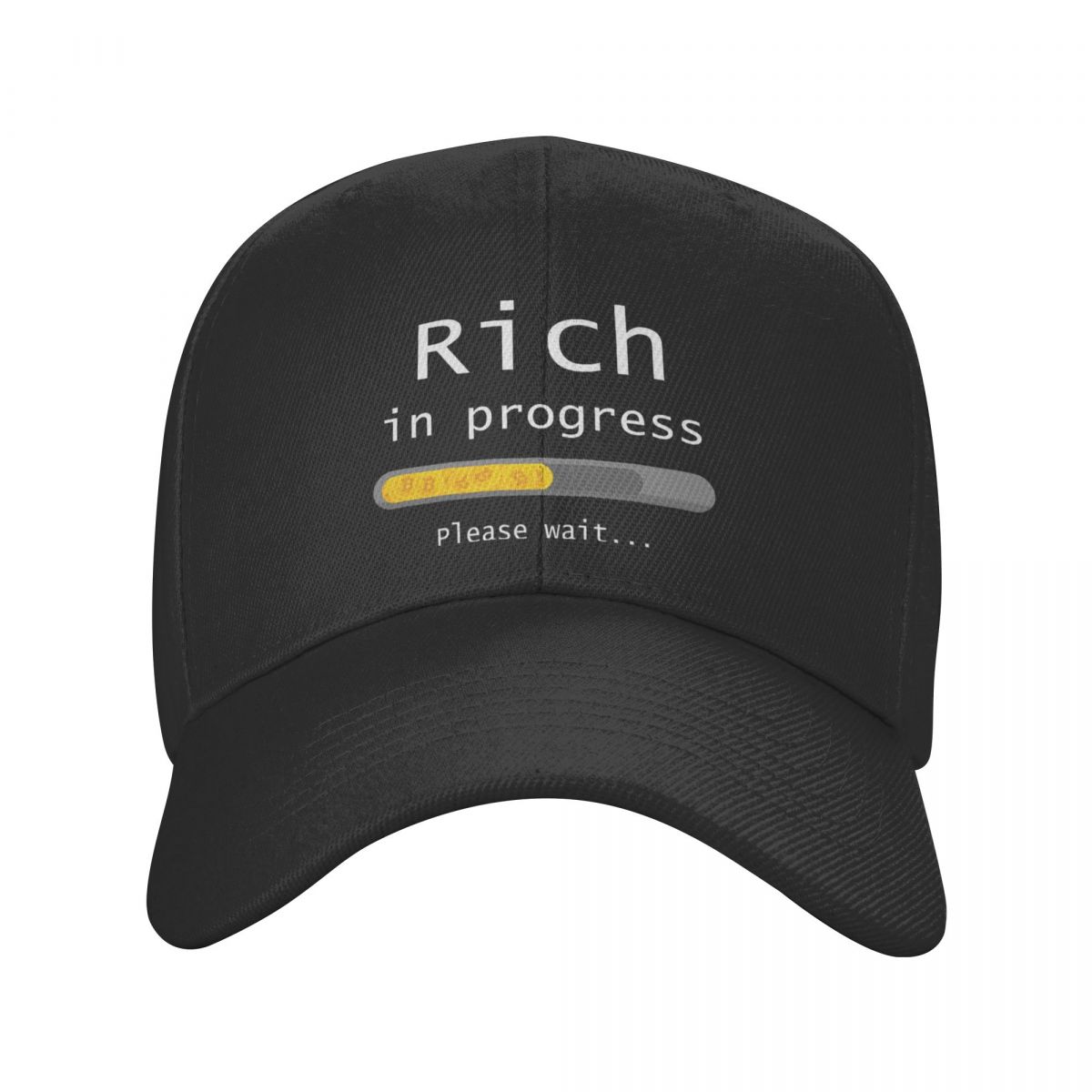 Bitcoin Eats Dollar Baseball Cap