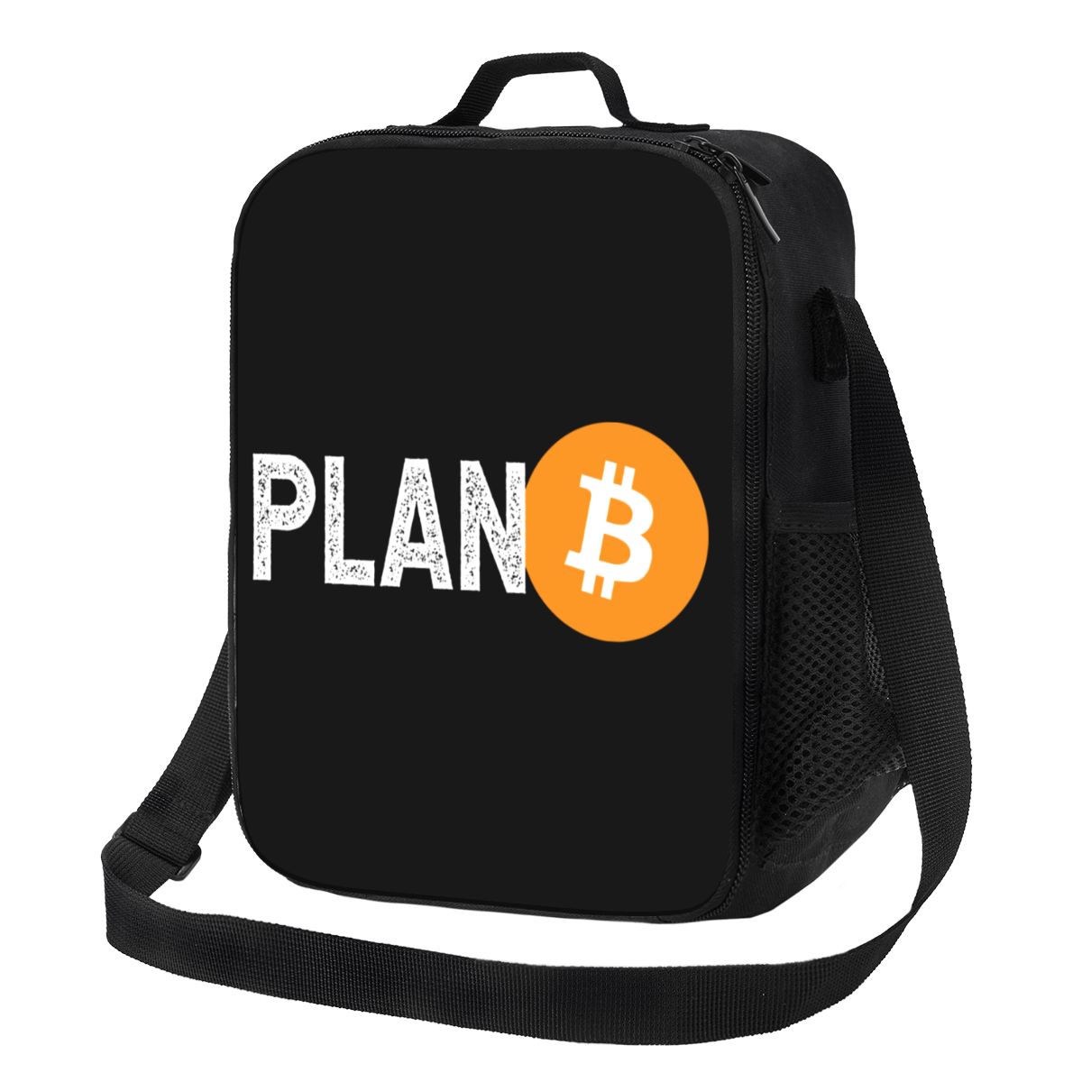 Bitcoin Eats Dollar Thermal Insulated Lunch Bag