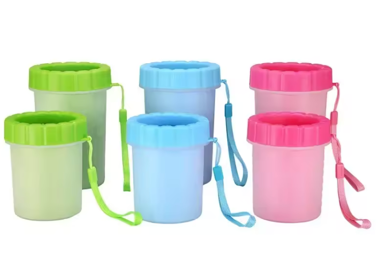Dog Paw Cleaner Cat Puppy Foot Wash Cup