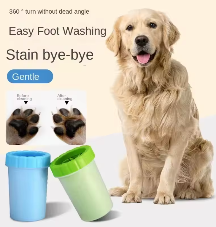 Dog Paw Cleaner Cat Puppy Foot Wash Cup