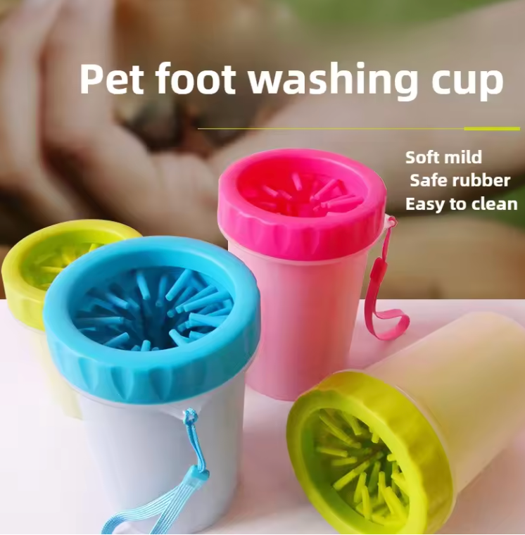 Dog Paw Cleaner Cat Puppy Foot Wash Cup
