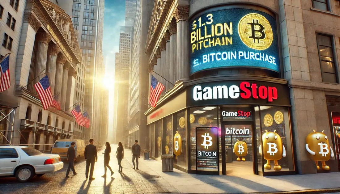 GameStop Goes All-In on Bitcoin: $1.3 Billion Gamble or Genius Play?