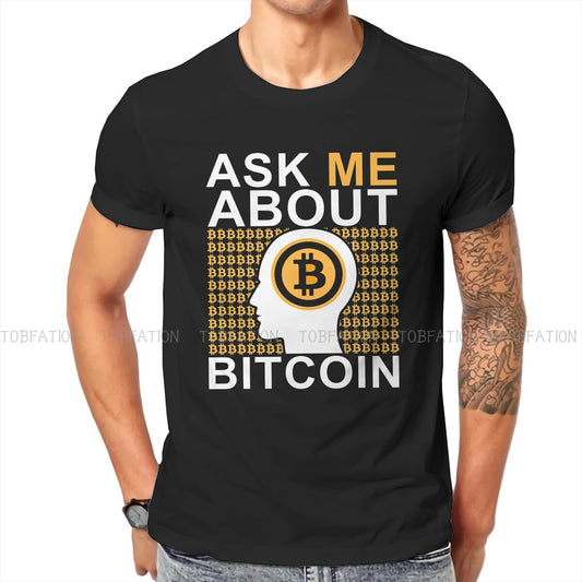 Bitcoin Ask Me About Miners Meme T-Shirt