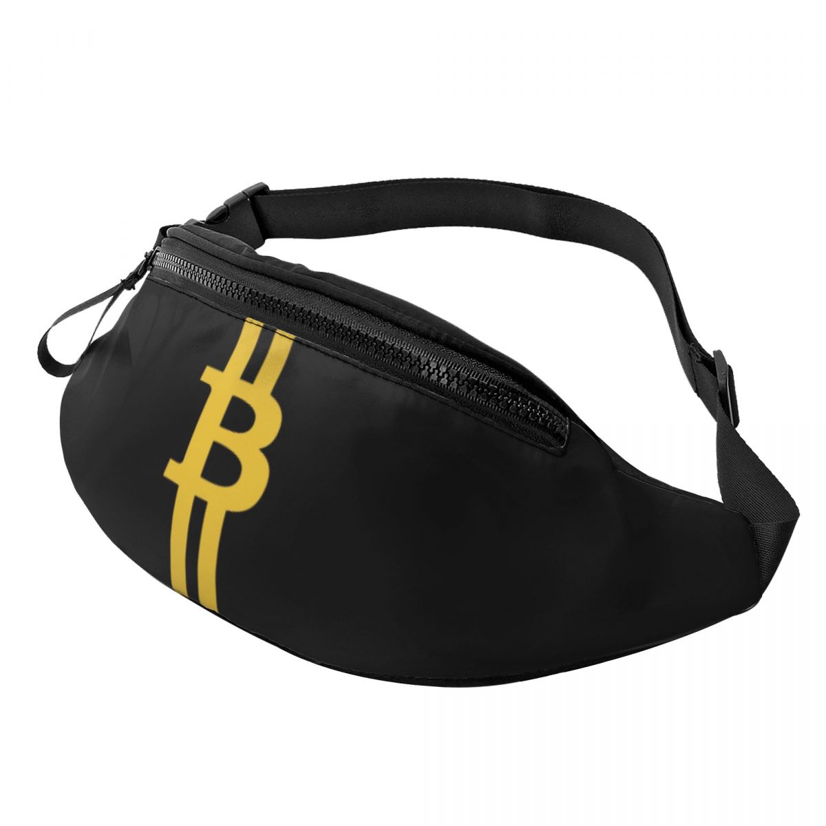 Cool In Crypto I Trust Bitcoin Fanny Pack for Cycling Camping