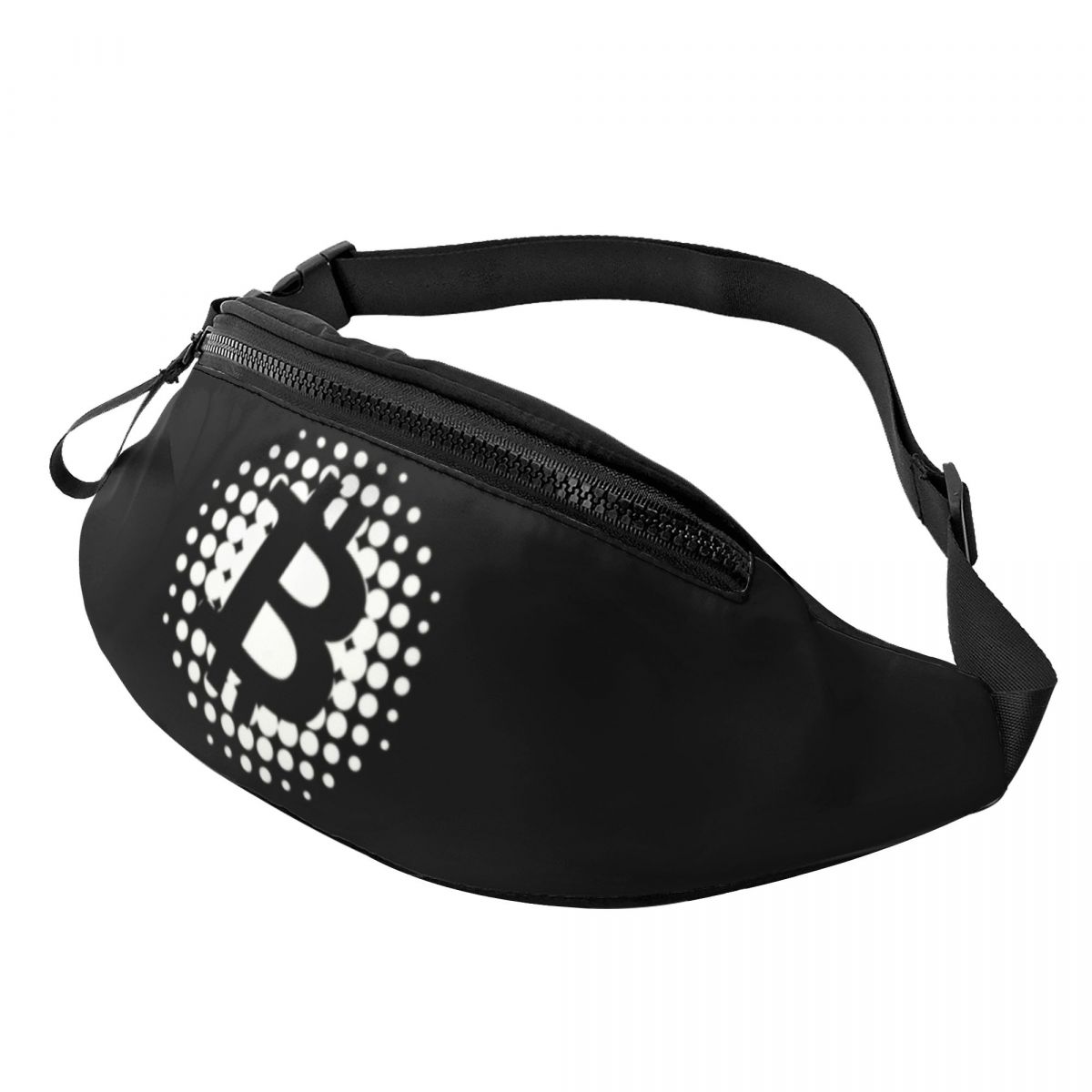 Cool In Crypto I Trust Bitcoin Fanny Pack for Cycling Camping