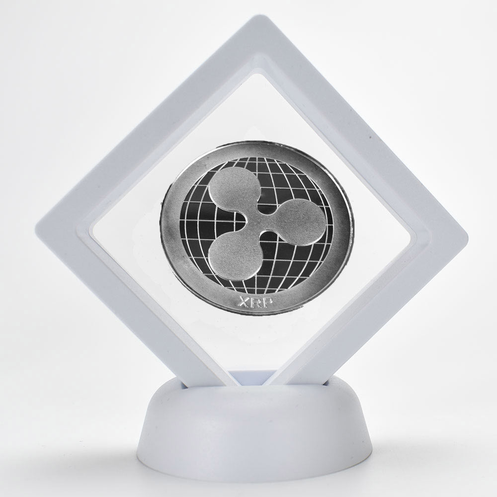 Bitcoin Coin With Showing Stand