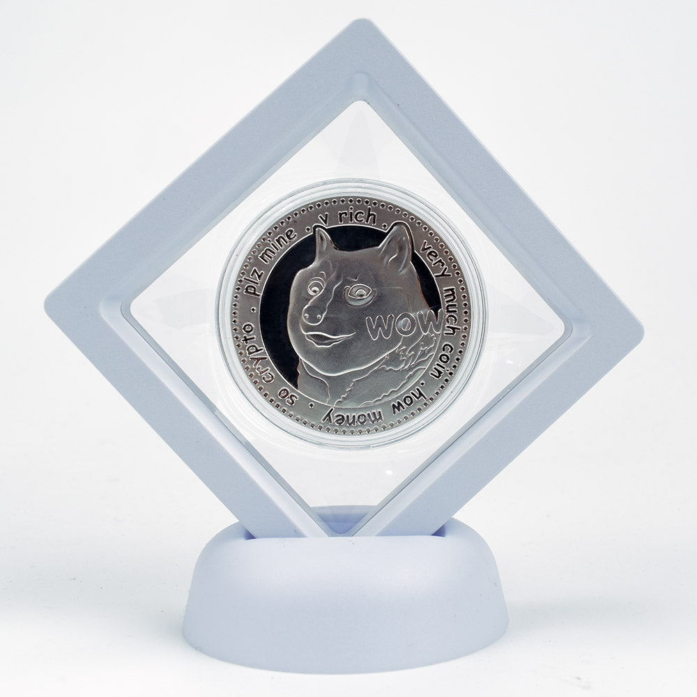 Bitcoin Coin With Showing Stand