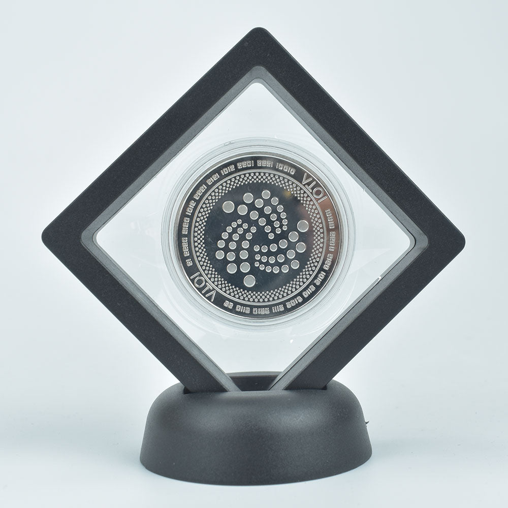 Bitcoin Coin With Showing Stand