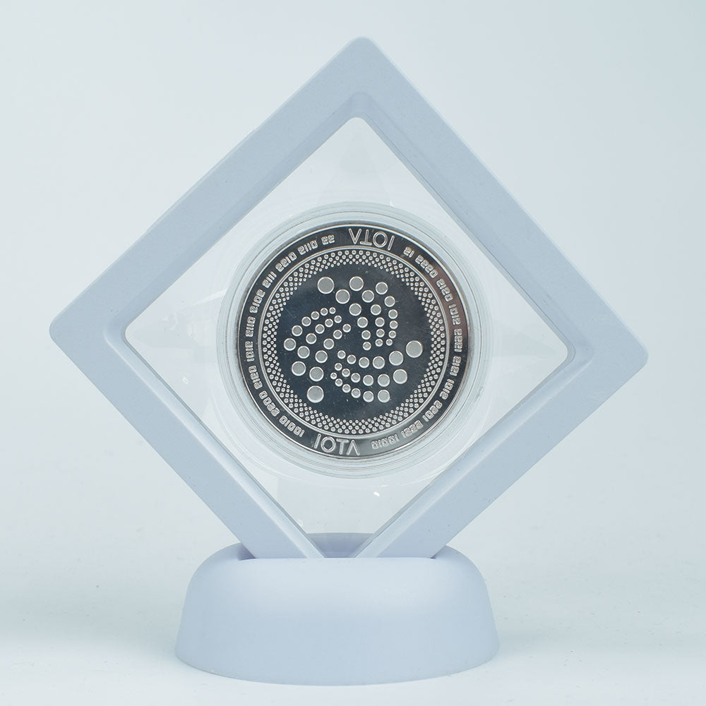 Bitcoin Coin With Showing Stand