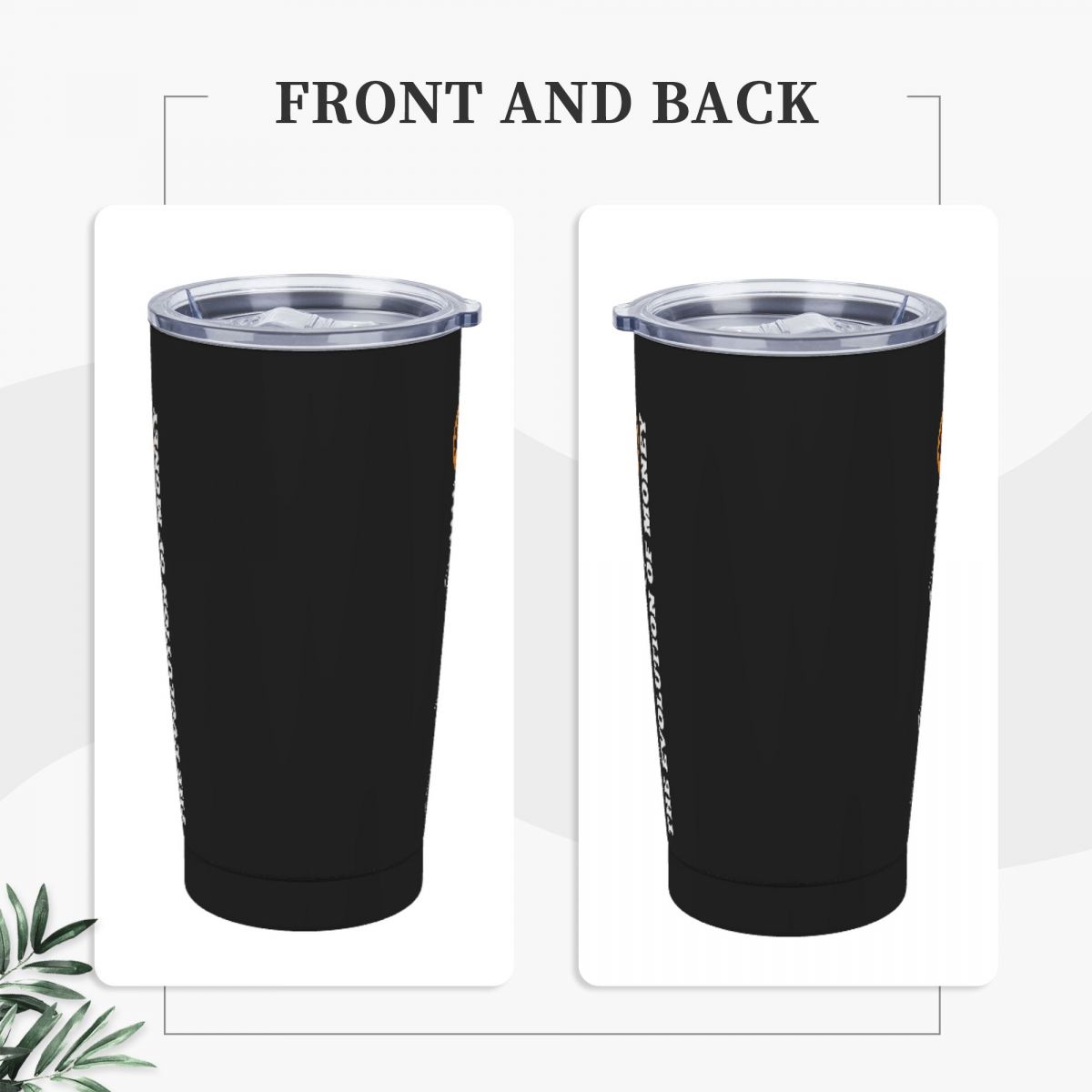 Bitcoin The Evolution Of Money Thermal Cup