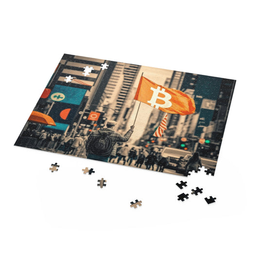 Bitcoin Revolution 500 piece puzzle