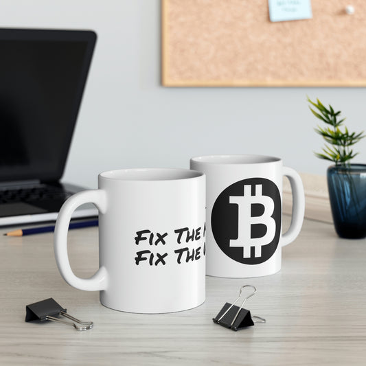 Bitcoin Quote Mug